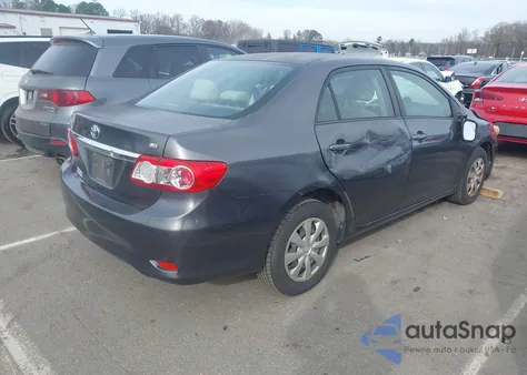 2011 Toyota Corolla Le from USA, damaged, VIN JTDBU4EE5B9147504